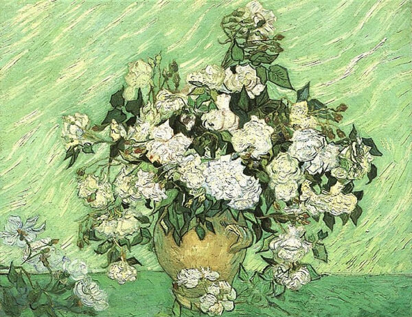 Vincent van Gogh Vaas-met-rozen-xl