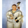 Fernado Botero zelfportrait-communion-19702