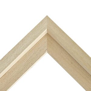 naturel hout 40x35 mm