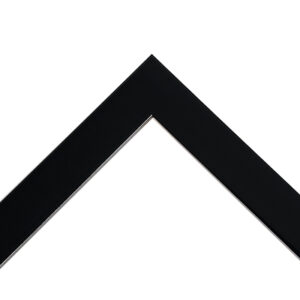 zwart hoogglans 20 mm