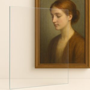 Museumglas (70%) 2mm dik glas